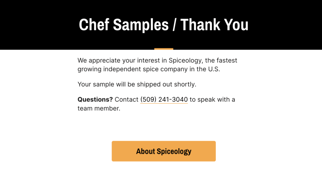 Claim A Free Spiceology Sample Kit